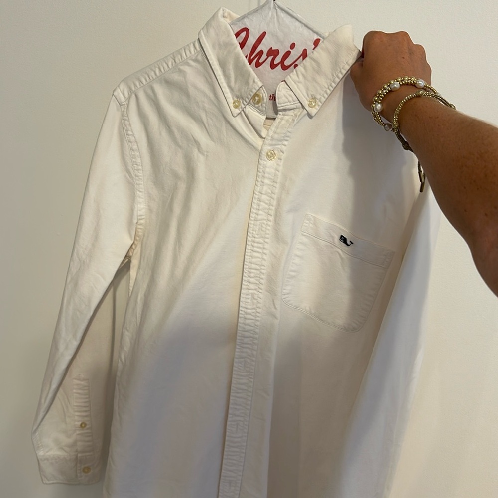 Vineyard vines men’s slim fit tucker dress shirt